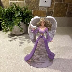 Thomas Kinkade Angels Of Peace Collection #6703 "God Helps You Handle"*FLAWED